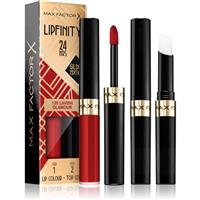 Max Factor Lipfinity Gilded Edition long-lasting lipstick with balm shade 135 Lavish Glamour 4,2 g