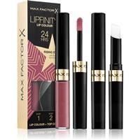 Max Factor Lipfinity Rising Stars long-lasting liquid lipstick with balm shade 084 Rising Star 2 pc