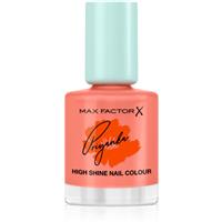 Max Factor x Priyanka Miracle Pure quick-drying nail polish limited edition shade 410 Bold Marigold 12 ml