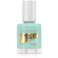 Max Factor Miracle Pure long-lasting nail polish shade 840 Moonstone Blue 12 ml