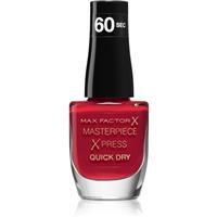 Max Factor Masterpiece Xpress quick-drying nail polish shade 310 She's Reddy 8 ml