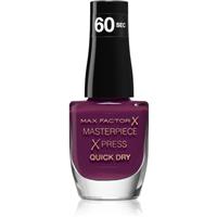 Max Factor Masterpiece Xpress quick-drying nail polish shade 340 Berry Cute 8 ml