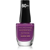 Max Factor Masterpiece Xpress quick-drying nail polish shade 360 Pretty As Plum 8 ml