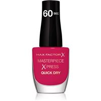 Max Factor Masterpiece Xpress quick-drying nail polish shade 250 Hot Hibiscus 8 ml