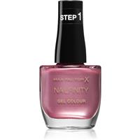 Max Factor Nailfinity Gel Colour gel nail polish without UV/LED sealing shade 240 Starlet 12 ml
