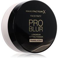 Max Factor Pro Blur finishing powder shade Translucent 10.5 g