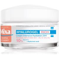 MIXA Hyalurogel Rich intense daily moisturiser with hyaluronic acid 50 ml