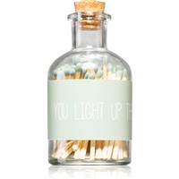 My Flame Matches Light Up The World matches 80 pc