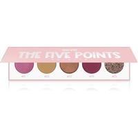 Miyo Eyeshadow The five points eyeshadow palette shade 27 Purple heart 1 pc