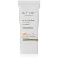 MARY & MAY Cica Soothing soothing protection cream SPF 50+ 50 ml