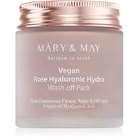 Mary&May Rose Hyaluronic Hydra Wash off Pack intensely moisturising face mask with soothing effect 125 g