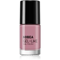 NOBEA Day-to-Day Gel-like Nail Polish gel-effect nail polish shade Rouge #N03 6 ml