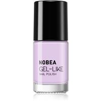 NOBEA Day-to-Day Gel-like Nail Polish gel-effect nail polish shade Soft lilac #N05 6 ml