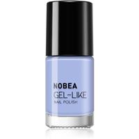 NOBEA Day-to-Day Gel-like Nail Polish gel-effect nail polish shade Sky blue #N44 6 ml