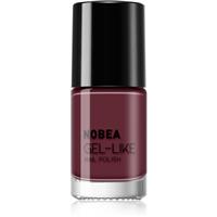 NOBEA Day-to-Day Gel-like Nail Polish gel-effect nail polish shade Dark orchid #N47 6 ml