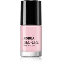 NOBEA Day-to-Day Gel-like Nail Polish gel-effect nail polish shade Baby pink #N49 6 ml