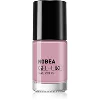 NOBEA Day-to-Day Gel-like Nail Polish gel-effect nail polish shade Old style pink #N50 6 ml