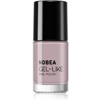 NOBEA Day-to-Day Gel-like Nail Polish gel-effect nail polish shade Beige nutmeg #N52 6 ml