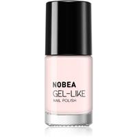 NOBEA Day-to-Day Gel-like Nail Polish gel-effect nail polish shade Antique white #N63 6 ml