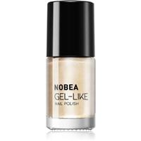 NOBEA Metal Gel-like Nail Polish gel-effect nail polish shade frosting #N16 6 ml