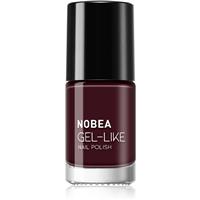 NOBEA Day-to-Day Gel-like Nail Polish gel-effect nail polish shade Almost black #N18 6 ml