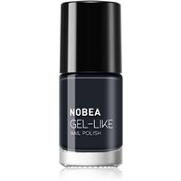 NOBEA Day-to-Day Gel-like Nail Polish gel-effect nail polish shade Blue depths #N19 6 ml