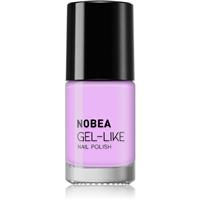 NOBEA Day-to-Day Gel-like Nail Polish gel-effect nail polish shade #N69 Sweet violet 6 ml