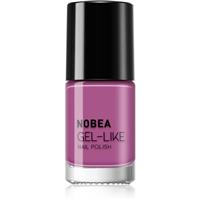 NOBEA Day-to-Day Gel-like Nail Polish gel-effect nail polish shade #N70 Pink orchid 6 ml