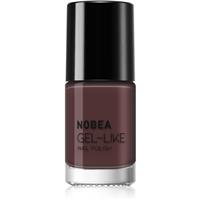 NOBEA Day-to-Day Gel-like Nail Polish gel-effect nail polish shade Chocolate Mocha 6 ml