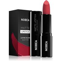 NOBEA Day-to-Day Matte Lipstick matt lipstick shade Velvet red #M16 3 g