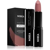 NOBEA Day-to-Day Matte Lipstick matt lipstick shade Cashmere #M19 3 g