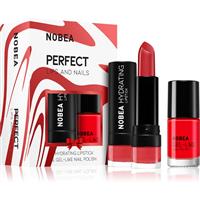 NOBEA Day-to-Day Perfect Lips and Nails Set makeup set