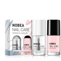 NOBEA Nail Care Strong & Nude Set nail polish set