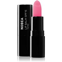 NOBEA Day-to-Day Lip Balm SPF 15 Tinted lip balm SPF 15 #L03 Peony pink 4 g