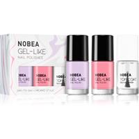 NOBEA Day-to-Day Milano Style nail polish set 3x6 ml