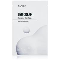 Nacific Uyu Cream Nourishing Mask Pack intensely moisturising face mask with soothing effect 10x27 g