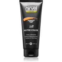 Nirvel Nutre Color nourishing toning mask for hair shade Dorado 200 ml