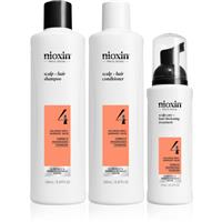 Nioxin System 4 gift set for damaged and colour-treated hair 3 pc