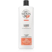 Nioxin System 4 Color Safe gentle shampoo for damaged and colour-treated hair 1000 ml