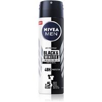 Nivea Men Invisible Black & White antiperspirant spray for men 100 ml