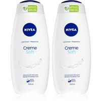 NIVEA Creme Soft nourishing shower gel economy pack 2 x 500 ml