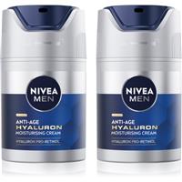 NIVEA MEN Hyaluron Pro-Retinol anti-wrinkle cream economy pack for men