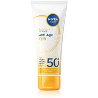 NIVEA SUN Anti-Age Q10 facial sunscreen with anti-ageing effect SPF 50+ 40 ml
