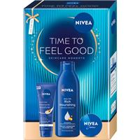 NIVEA Time to Feel Good gift set with nourishing and moisturising effect