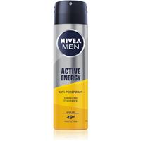 Nivea Men Active Energy antiperspirant spray for men 150 ml