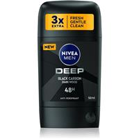 NIVEA MEN Deep antiperspirant stick for men Black Carbon Dark Wood 50 ml