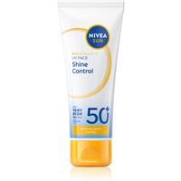 NIVEA SUN Shine Control facial sunscreen SPF 50+ SPF 50+ 40 ml