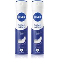 NIVEA Protect & Care antiperspirant spray economy pack