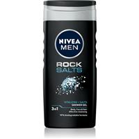 NIVEA MEN Rock Salt shower gel for men 250 ml