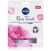 Nivea Rose Touch moisturising face sheet mask 1 pc